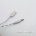 USB ke kabel pengisian daya DC 5V 2A